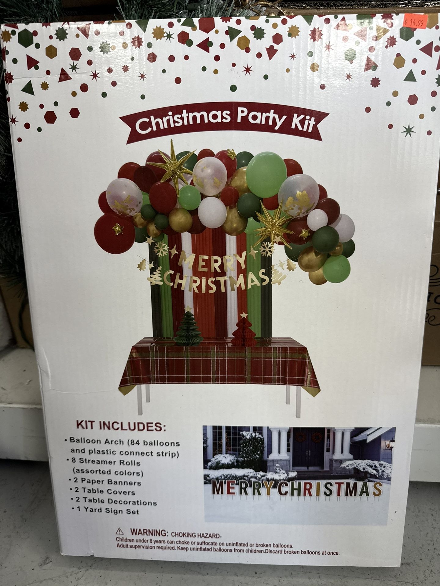 Christmas Balloon Kit 