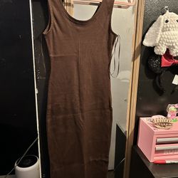 Brown Dress 