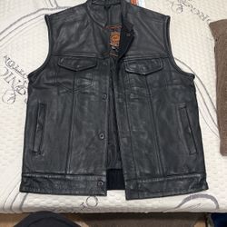 First Classes Leather Jacket, Never Worn 