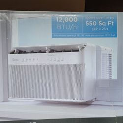 Midea 12,000 BTU U-shaped Window Air Conditioner