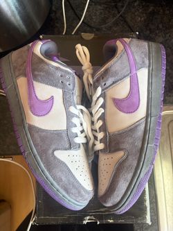 Nike sb dunk low purple pigeon