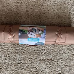 New Max & Marlow Roll Up Pet Travel Mat 27” X 40” Brown