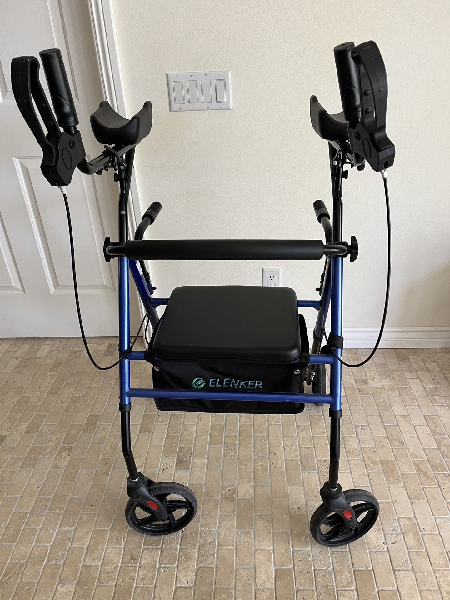 Great condition adult Walker With Seat And Storage