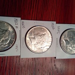 Silver Dollars For $110 Each 