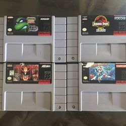SNES Nintendo games