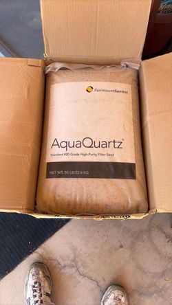 Pool filter sand