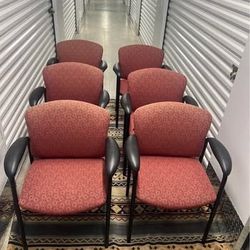 SIX SitOnIt Brand Office Guest Chairs