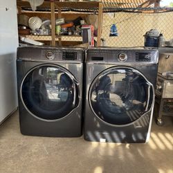 Extra Extra Large Samsung Washer, And Gas Dryer