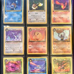 1st Edition Team Rocket Pokémon Set 💥 27 Cards • Vintage Collection • $175 
