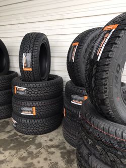 275 55 20⚡️Allterrain 💥4 new tires⚡️2 years warranty 💥499$