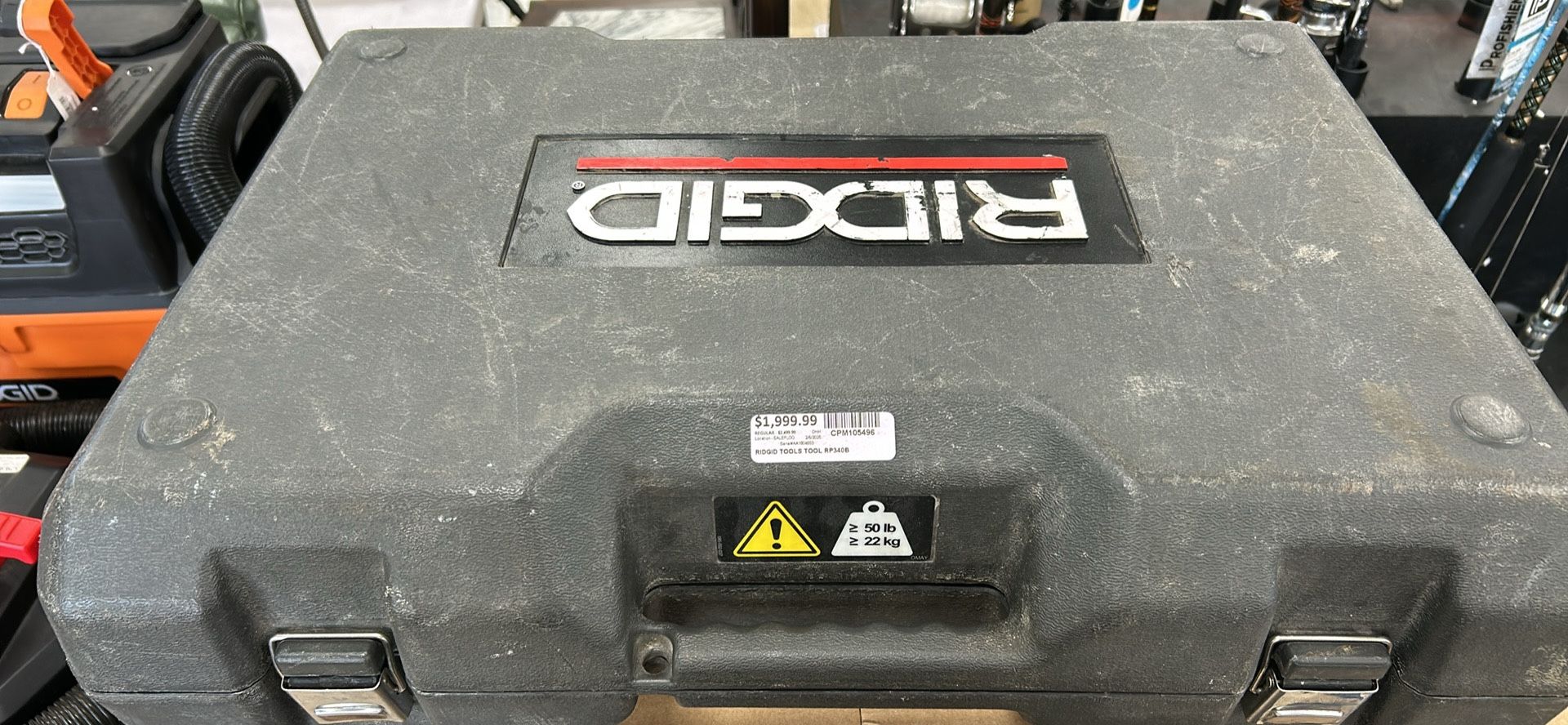 Rigid RP 340 press tool