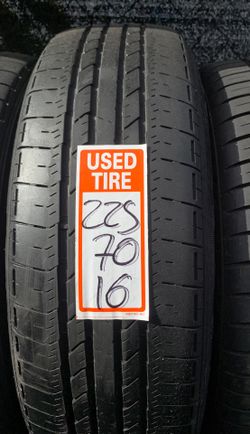 Tires 225/70/16 good year