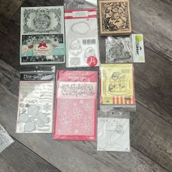 Acrylic And Rubber Stamps 