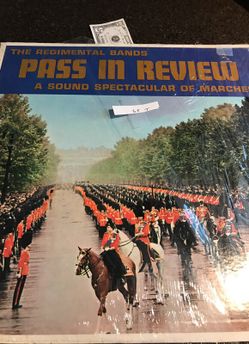 The regimental bands - pass in review