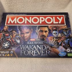 Monopoly Black Panther Wakanda Forever