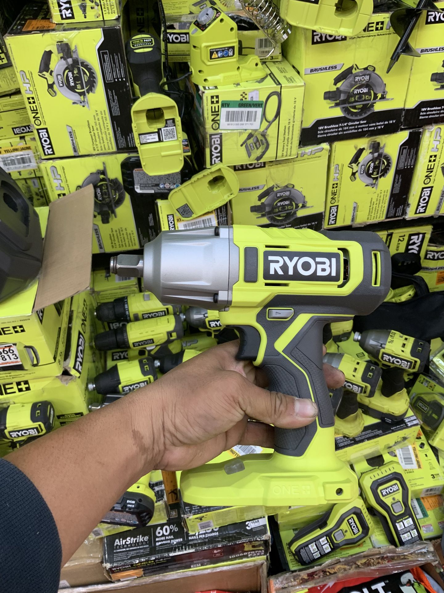 Ryobi 18v Impact Wrench 1/2 In