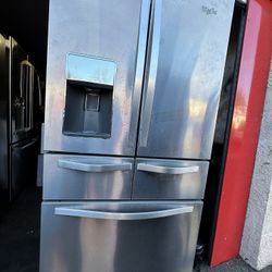 Whirlpool 5 Door Stainless Steel Refrigerador 