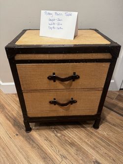 Pottery Barn nightstand table