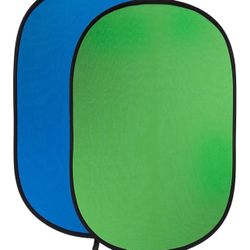 Portable Double Sided Blue and Green Screen
