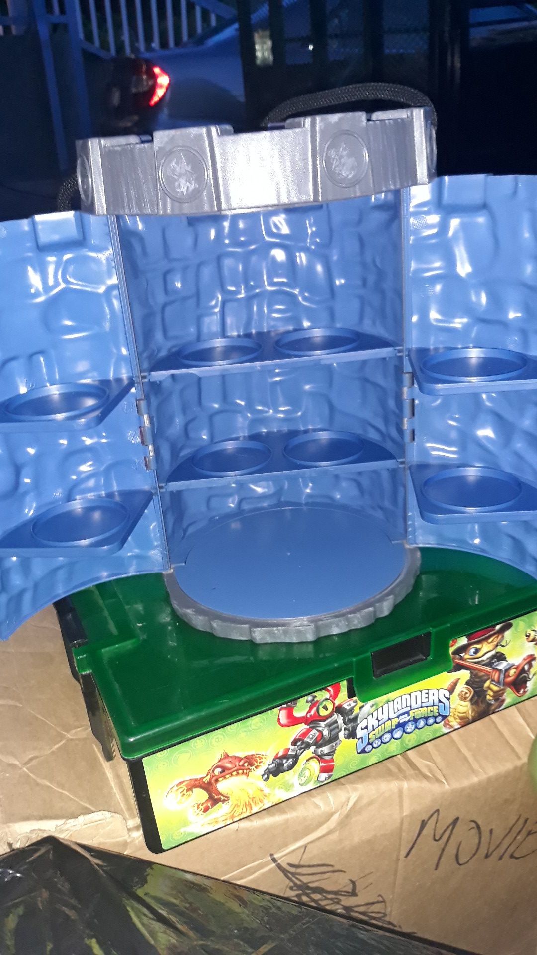 Skylanders castle plus 13 skylanders and storage $30