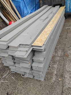 Wood siding 8" x 12  ft