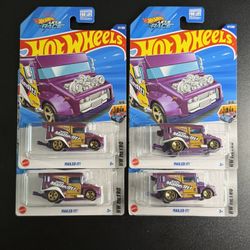 Hot Wheels Treasure Hunt Let's Race Mailed It! # 57/250 HW Metro Lot Of 4