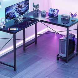 NEW L Shaped Gaming Desk, Corner Desk, Writing Desk, L Shaped Computer Desk !