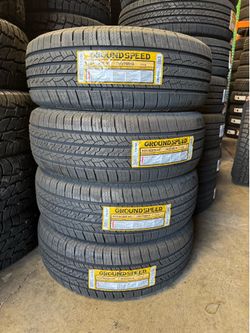 265/70R16 Groundspeed 4 New Tires mounted and balanced