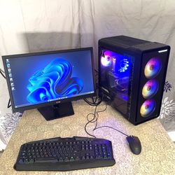 Gaming Computer System, COMPLETE SET. NO TRADES, HABLO ESPANOL. NO DELIVERY. 