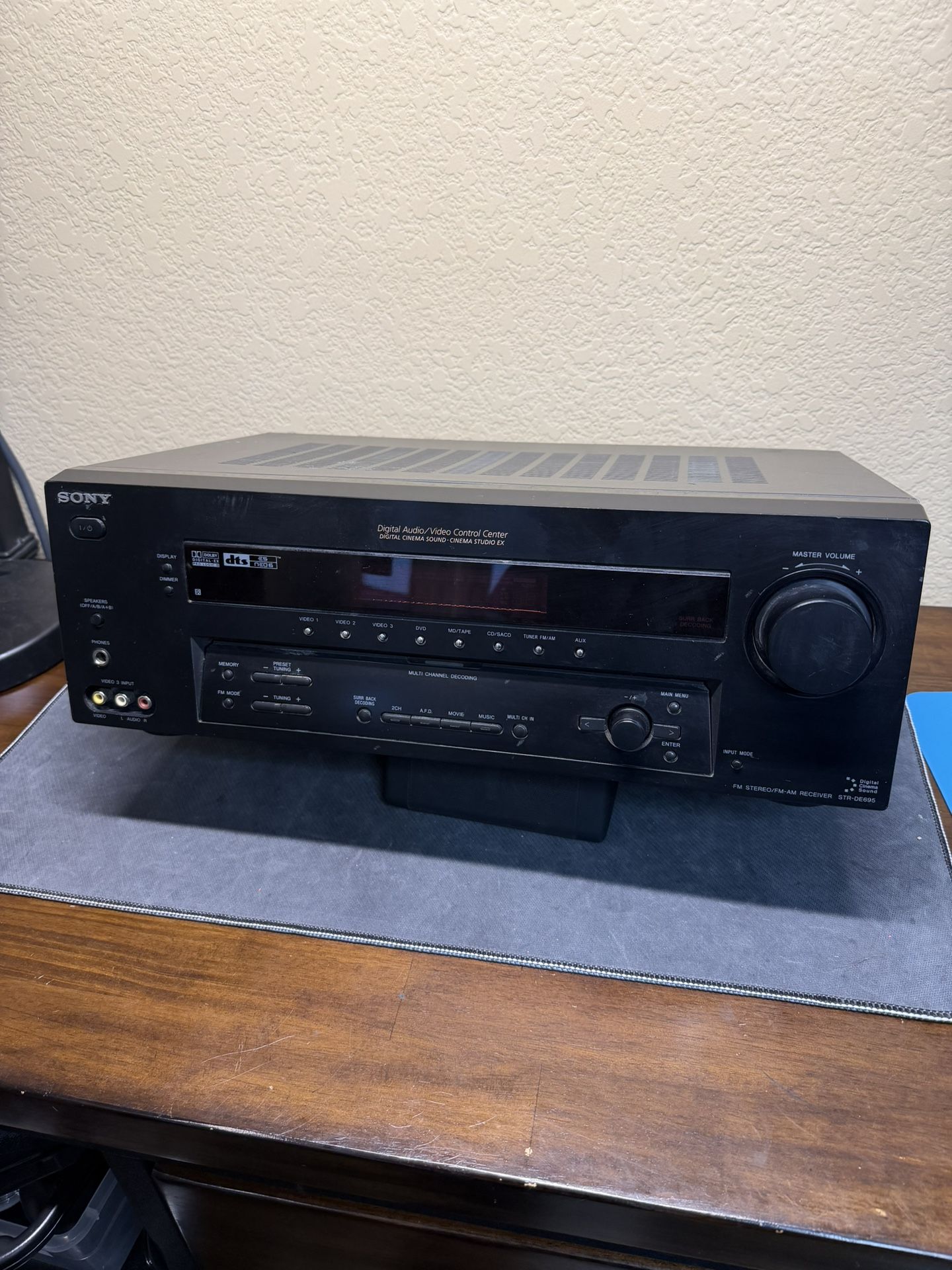 Sony STR-DE695 Digital Audio/Video Control Center