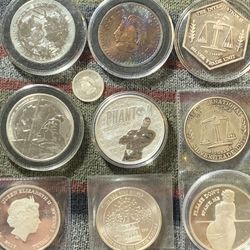 Silver Coins 999 - 9.1 Ounces 