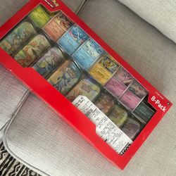 Pokémon Costco Tin Pack Set (8) Pack Brand New Sealed