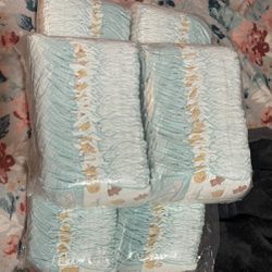 Over 200 Size 1 Pampers 
