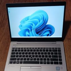 HP EliteBook Pro Grade Laptop Intel Core i5 8th Gen 16 GB RAM 256 GB M.2 SSD Webcam 1080P FHD LCD USB C Port Windows 11 Professional 