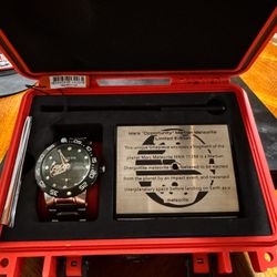 Nubeo Opportunity Automatic Forest Green Dial With Original Case And Paperwork