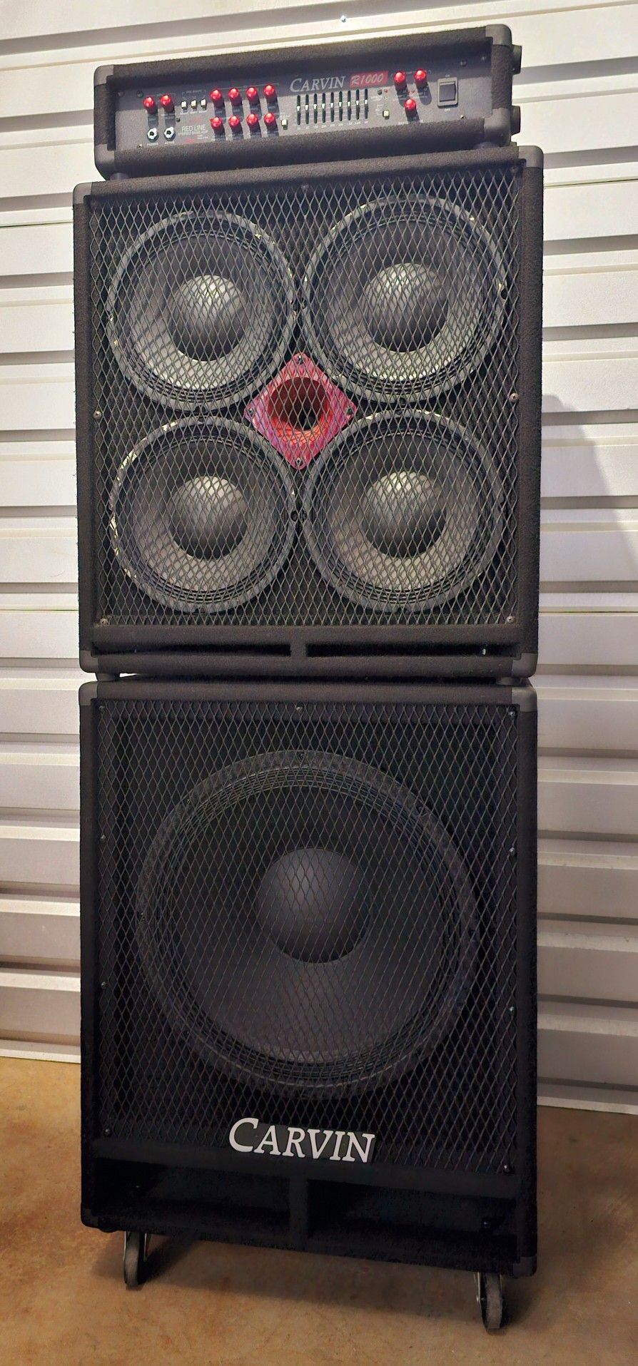 Carvin Redline Bass Stack