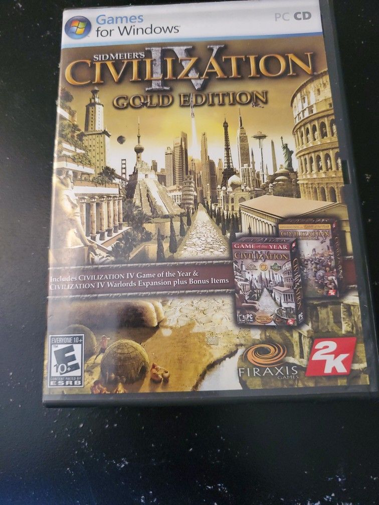 Sid Meier's Civilization IV Gold Edition PC Videogame