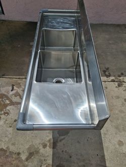 Stainless sink
