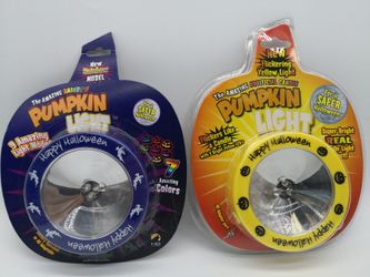 2 PCs Pumpkin Lights for lighting up pumpkins or Halloween party
