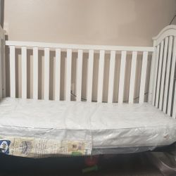 Baby Crib And Matress 