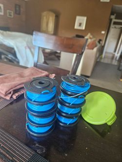 Trimmer Replacement Spools 29092 Compatible with Greenworks Weed Eater String 24V and 40V Cordless Edger Spool Refills Parts, 0.065 inch Single Line(7