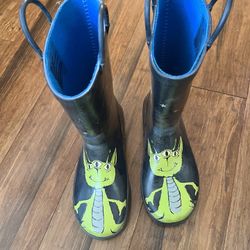 Gymboree Space Themed Rain boots Sz1