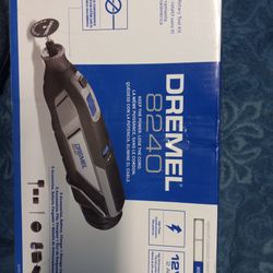 Dremel 8250 12V Lithium-Ion Cordless Brushless Rotary Tool Kit with 5 Accessories and a Carrying Case

