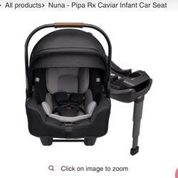 Nuna Car seat And Car Attachment