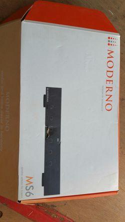 Moderno MS6 Speaker Selector 6 Pairs