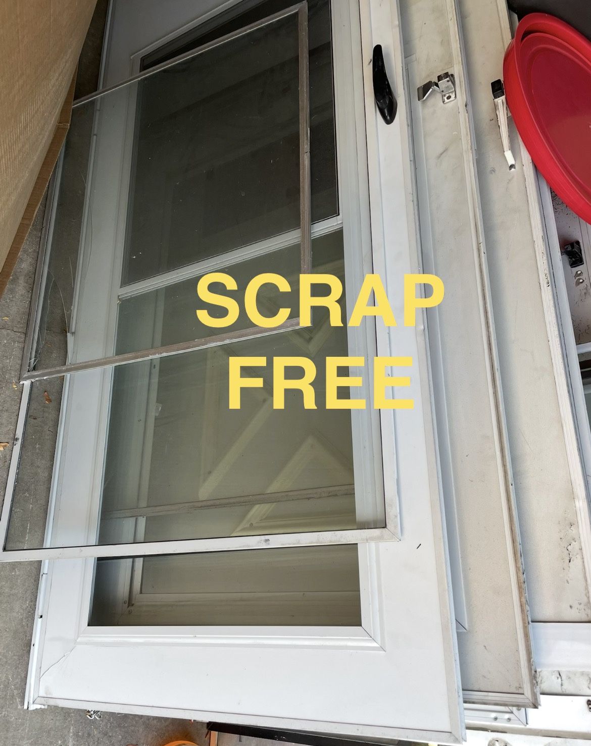FREE Scrap Storm Doors And Glasses From Storm Doors