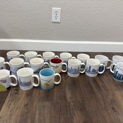 STARBUCKS MUG COLLECTION CITY MUGS PLACES FROM ALL OVER THE WORLD