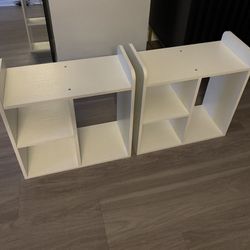 White Cube Bookshelves / Storage Units