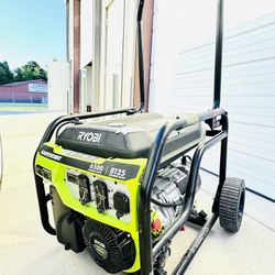 Ryobi 6500-Watt Gasoline Powered Portable Generator with CO Detect Shutdown Sensor (NEW) 