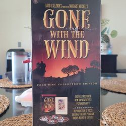 Gone With The Wind Dvd Collectors Edition Four Disc Vivien Leigh David Selznick Victor Fleming Classic Love Chick Flick Clark Gable Love 1939